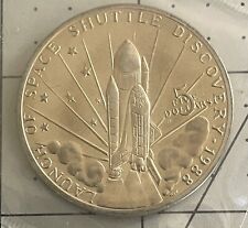 Vintage 1988 Launch of Space Shuttle Discover - $5.00 Coin - SEALED picture