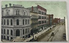 Antique Postcard South Side of Public Square LaFayette Indiana early 1900s picture
