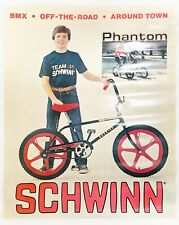 Original Vintage Schwinn Phantom Scrambler Mag Bicycle Poster, 28