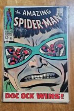 AMAZING SPIDER-MAN #55 1967 Marvel Silver Age DOC OCK WINS Romita Sr Nice Copy picture