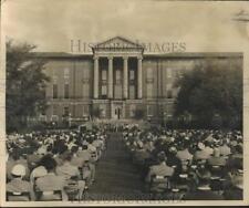 1952 Press Photo A congregation at Newcomb College hear the gospel, New Orleans picture