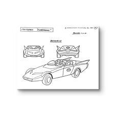 Batmobile Animation Model Sheet, SSV1055 picture