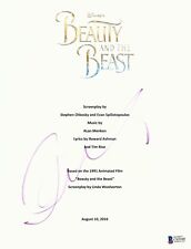 LUKE EVANS SIGNED BEAUTY AND THE BEAST FULL SCRIPT SCREENPLAY AUTHENTIC AUTO BAS picture