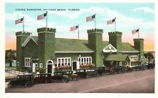 Daytona Beach Florida, Casino Burgoyne West Bank Halifax River Vintage Postcard picture