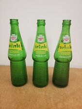 Lot of 3 Canada Dry Wink Grapefruit 12 oz. Bottles picture