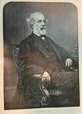 1887 Civil War Robert E. Lee Invasion of Pennsylvania illustrated picture