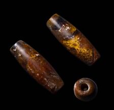 CERTIFIED AUTHENTIC Ancient 1000 Years Old Ancient Roman Agate Stone Bead wCOA picture