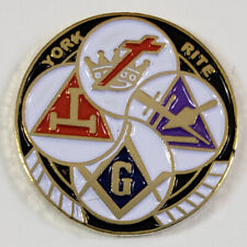 Masonic York Rite Lapel Pin (SCA-2037) Mason Freemason picture