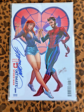 SIGNED Ultimate Spider-Man #1 J Scott Campbell Variant Hickman picture