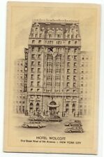 NYC Hotel Wolcott Postcard New York City picture
