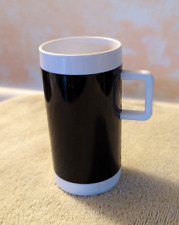 Vintage 4 oz Plastic Black & White Braniff Airlines Cup picture