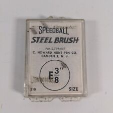 Vintage Speedball Steel Brush E 3/8