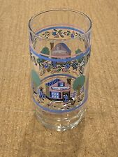 Vintage International China Heartland Village Set Of 8  Glass Tumblers picture