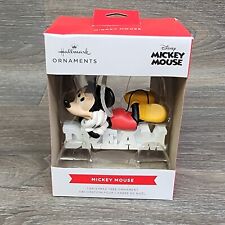 Christmas Ornament Disney Mickey Mouse Dream 2021 Hallmark Red Box Disney  picture