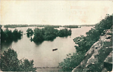 Thousand Islands near Hotel Frontenac NY Undivided Unused Postcard c1905 picture
