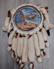 1983 Native American Wool Dream Catcher Mandala Ring Hippie Boho 35