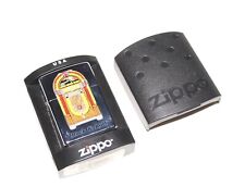 ZIPPO 2002 JUKE BOX ROCK & ROLL POLISHED CHROME LIGHTER SEALED IN BOX picture