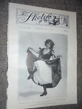 Printed photo actress Blanche Vaudon The French Maid Vaudeville Theatre 1898 picture