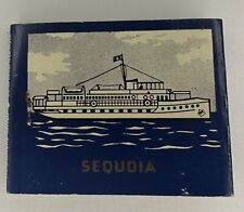 VINTAGE MATCHBOOK - Sequoia - Presidential Yacht picture