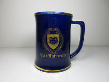 Vintage Yale University Lux Et Veritas Mug Stein Made In USA Blue picture