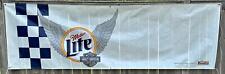 1999 Miller Lite Harley Davidson Motorcycle Event 10ft by 3ft Banner picture
