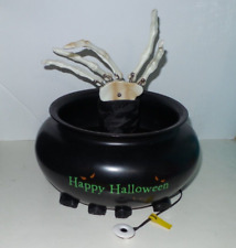 Gemmy Animated Talking Halloween Skeleton Hand Candy Bowl Motion Activated 2010 picture