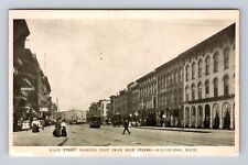 Kalamazoo MI-Michigan, Main Street Looking East, Antique Vintage Postcard picture