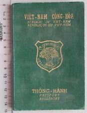 Republic of South Vietnam Passport, 1960 picture
