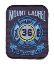 Mount Laurel Fire Department 36 Patch New Jersey NJ picture