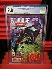 Strange Academy Miles Morales #1 CGC 9.8 1st Dr Equation Key Marvel 2023 Cover A picture