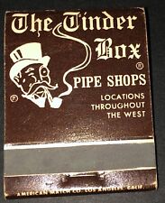 Vintage Matchbook - Tinder Box Pipe Shops picture