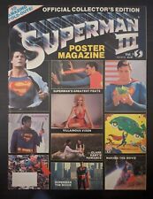 Superman III Poster Magazine Volume 1 Contains All 10 Posters Very Good 1983 picture