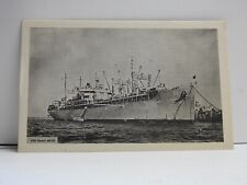 U S S Hamul AD-20 Destroyer Lithograph Postcard B283 picture