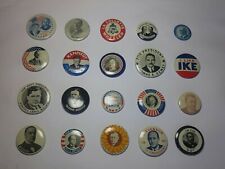 Lot Of 20 1970s Reproduction Presidential Campaign Button Pins All Different picture