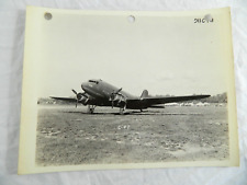 USAAF Douglas C-47 Skytrain Transport Aircraft Original WWII B&W Photograph 10x8 picture