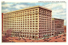 Illinois IL Chicago Marshall Field Company Retail Store Postcard Old Vintage PC picture