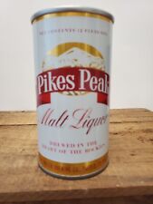 Beautiful Pikes Peak Malt Liquor Pull Tab Top Beer Can Walter Brewing Pueblo CO  picture