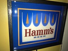 Hamm's Crown Logo Beer Bar Man Cave Lighted Advertising Sign picture