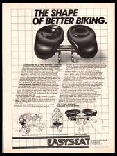 1982 Easy Seat saddles-Vintage ORIGINAL Bike/Bicycle Print ad/mini poster-1980's picture