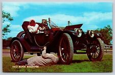 1912 Buick Roadster Classic Car Automobile Chrome Vintage Post Card picture