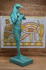 Rare Ancient Egyptian Antiquities Thoth Statue - God of Wisdom Hieroglyphics BC picture