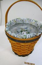 Longaberger May Series Daisy Basket 1999, Liner, Protector picture