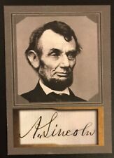 Abraham Lincoln 2020 D. Gordon ACEO Sample Card United States President   picture
