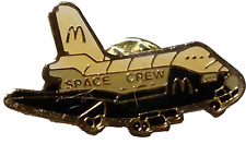 McDonalds Restaurant Space Crew Shuttle Lapel Pin picture