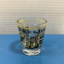 Oregon Postcard Shot Glass, COMBINED SHIPPING (SEE STORE) picture
