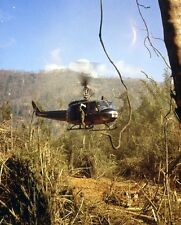 UH-1D Medevac Huey Helicopter picking up wounded 8