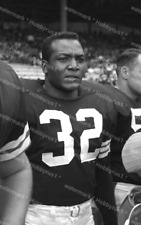 JIM BROWN Cleveland Browns 1963 NFL Original 35mm B&W Negative CRYSTAL CLEAR picture