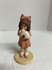 Vintage Bessie Pease Gutmann Collectibles Bunny Porcelain Figurine Girl w/Bunny picture