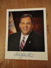 Chris Christie Signed 8x10 Photo Reprint New Jersey Governor picture