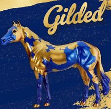 Breyer Horse GILDED 2024 Spring Decorator Metallic Blue & Gold Geronimo New picture